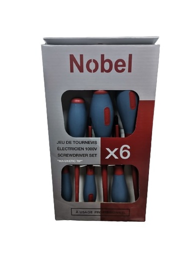 JEU DE TOURNEVIS ELECTRICIEN NOBEL