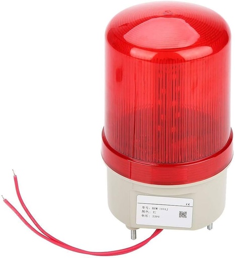 GYROPHARE LED LTD-2071 AVEC AIMANT 12V/24/110/220V ROUGE TOSUN
