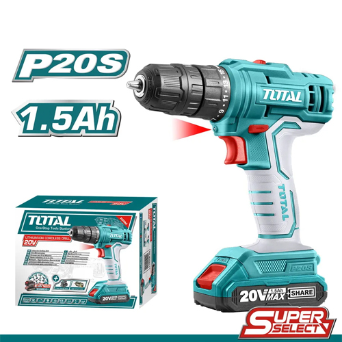 PERCEUSE VISSEUSE SANS FIL 20V 1,5 AH TOTAL