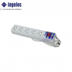 BLOC 5PRISES 2P+T 16A 1,5M INGELEC