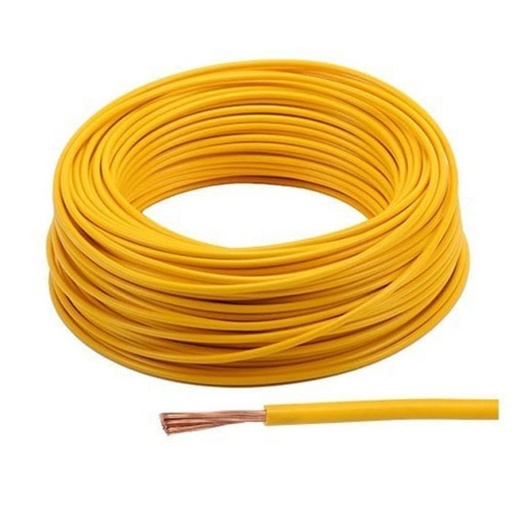 CABLE U500 SV 0.75MM JAUNE 100MT NEXANS H07VKS