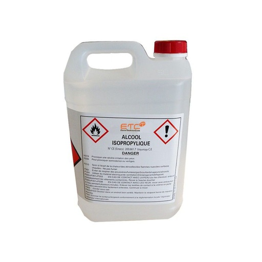 ALCOOL ISOPROPYLIUE DÉNATURÉ AU MEK-5L