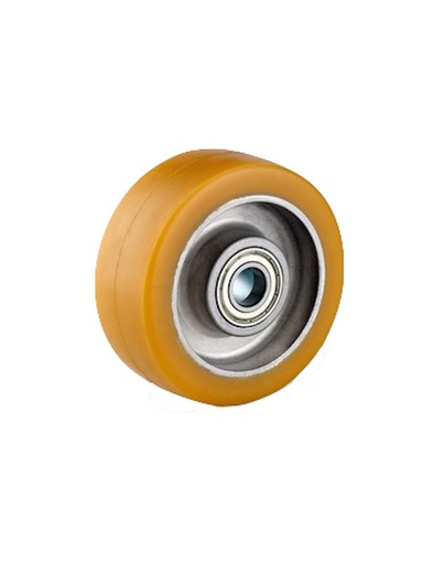 ROUE POLYURETHANNE BLK 125X50/20