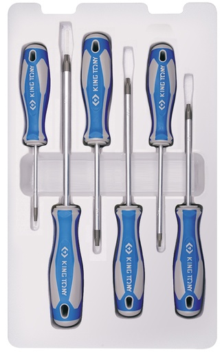 JEU DE 6 TOURNEVIS TROX KINGTONY