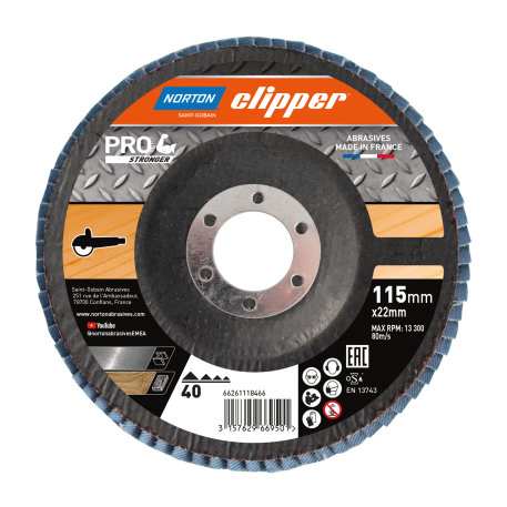 DISQUE A LAMELLE 115 G80 CLIPPER