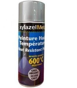 PEINTURE NOIR ARGENT SILVER GRY 600ºC