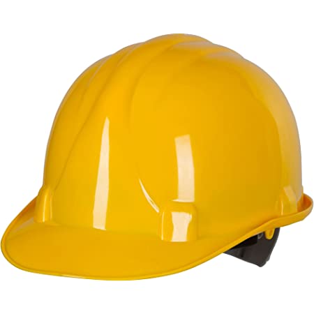 CASQUE DE CHANTIER JAUNE