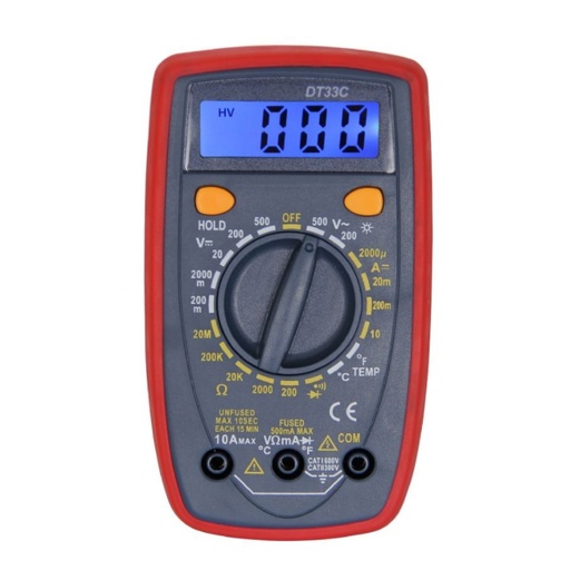 MULTIMETRE DT 33C TOSUN