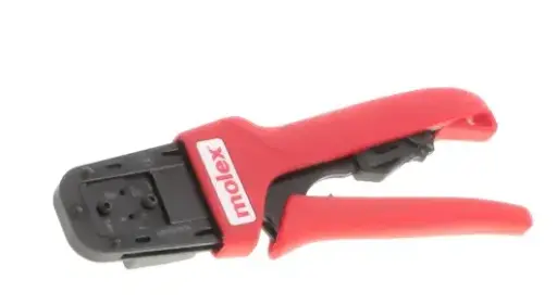 [638190901] Herramienta de crimpado Molex, serie 207129, para cables de 24 → 18AWG 