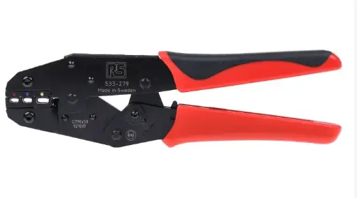 Herramienta de crimpado RS PRO, para cables de 0.75mm² → 6mm², para cables de 0.75 → 6mm², para cables de 22 [RS]