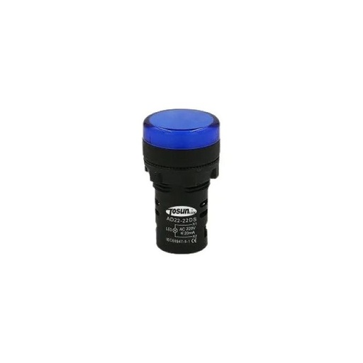 VOYANT LED AD 22-22 240V BLEU TOSUN